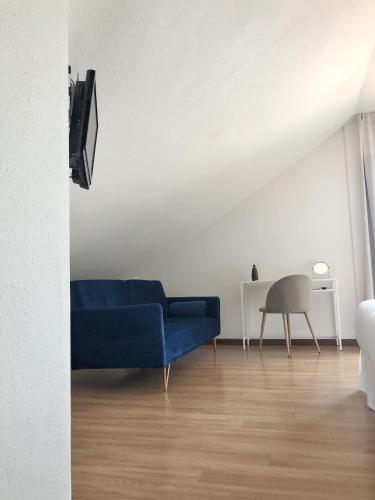 Hotel As Hortensiasにあるテレビまたはエンターテインメントセンター