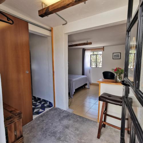 Cama ou camas em um quarto em Finca del Pomar