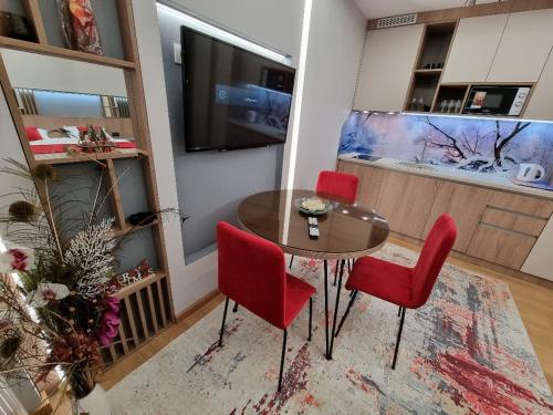 Dapur atau dapur kecil di Apartman Magic Jahorina