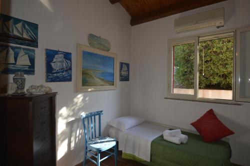 Ruang duduk di Villa Chiara
