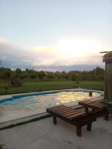 Swimmingpoolen hos eller tæt på FINCA LA CASA AMARILLA