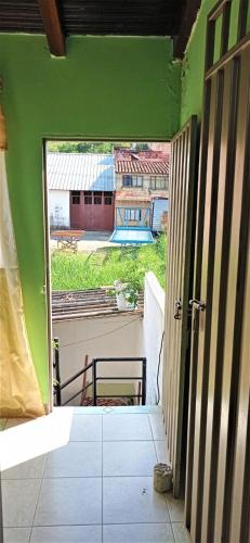 Ein Balkon oder eine Terrasse in der Unterkunft Hotel San Gil Nómada
