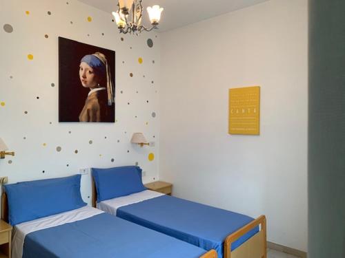Postel nebo postele na pokoji v ubytování Albergo Stella