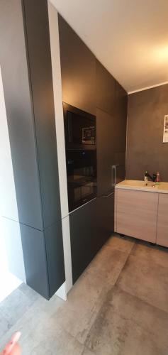 Apartament Praga ZOO tesisinde mutfak veya mini mutfak