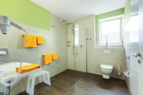 Koupelna v ubytování Hotel Hiemann - Superior