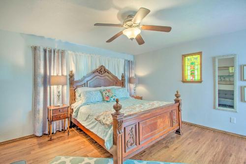 Cama o camas de una habitación en Sanders Island View Home Steps to Lake Texoma