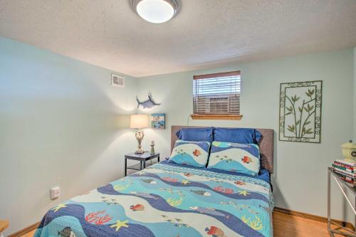 Cama o camas de una habitación en Sanders Island View Home Steps to Lake Texoma