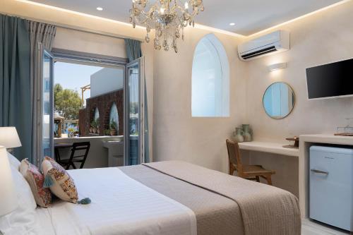 Thousand Stars Suites&Roomsにあるベッド