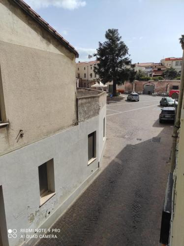 a view of a street from a building at Sardinia ovest in Oristano