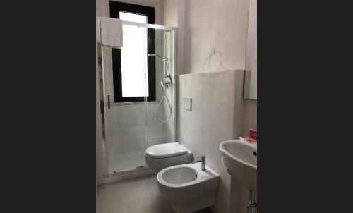 Koupelna v ubytování Vinsea Hotel