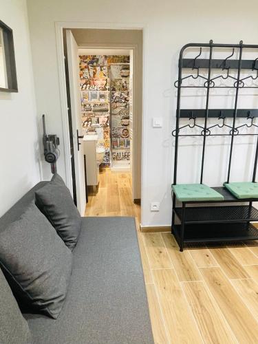 Posteľ alebo postele v izbe v ubytovaní CASA LOUNA T2 Plage 400m
