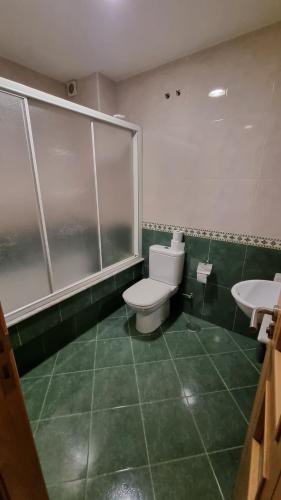 Ένα μπάνιο στο Pensión Risco