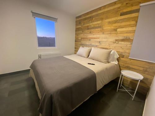 Ένα ή περισσότερα κρεβάτια σε δωμάτιο στο CABAÑAS PAMPAS AUSTRALES