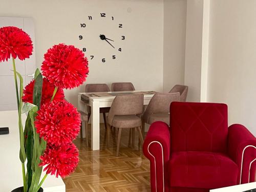 Гостиная зона в City Apartmani Niš