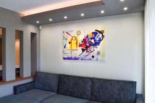 Ruang duduk di Artline Luxury Suites