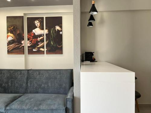 Ruang duduk di Artline Luxury Suites