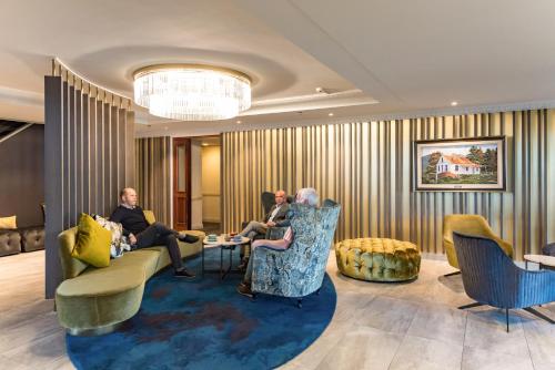 Χώρος καθιστικού στο Distinction Hotel Rotorua