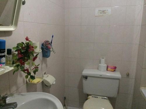 Phòng tắm tại Ngoc Linh Hotel