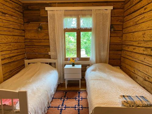 Кровать или кровати в номере Sepa farm stay