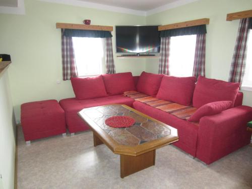 Un lugar para sentarse en Ferienhaus Wuttijockl