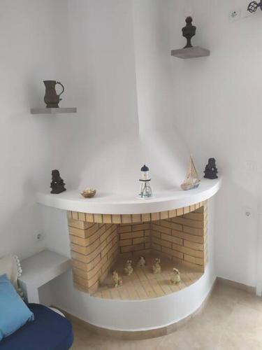 Gallery image of Cycladic house with a stunning view in Mérikhas
