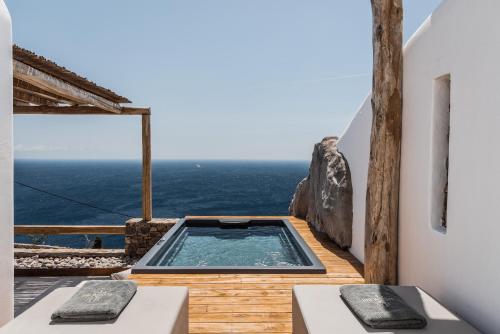 Γενική θέα στη θάλασσα ή θέα στη θάλασσα από  αυτό το ξενοδοχείο