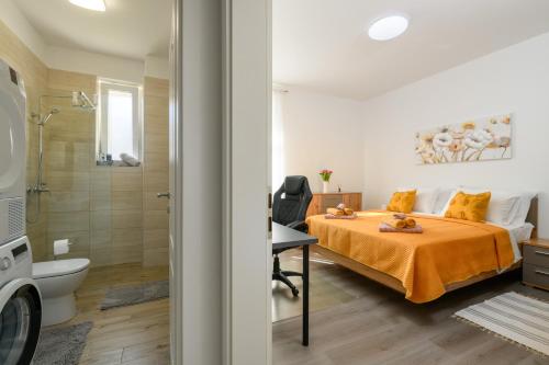 Kúpeľňa v ubytovaní Cosy apartment Klara