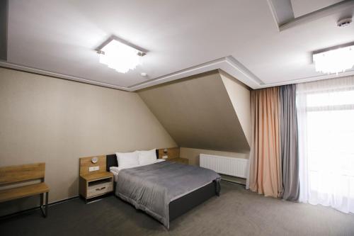 Voodi või voodid majutusasutuse Cruce de Gustos toas