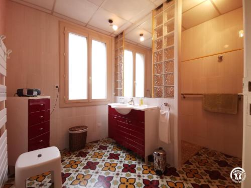 Ванная комната в La Paraguere