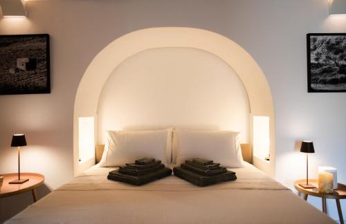 Posteľ alebo postele v izbe v ubytovaní Dammuso Oltremare - Appartamento Cappero