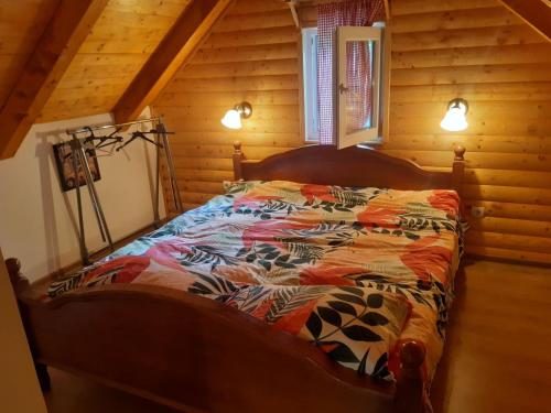 Postel nebo postele na pokoji v ubytování Green House
