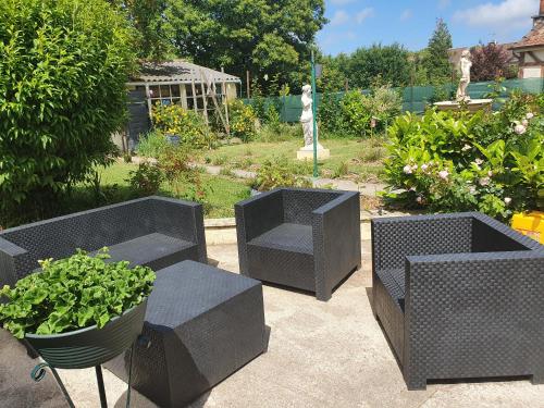 Un jardín fuera de Le Vieux Logis