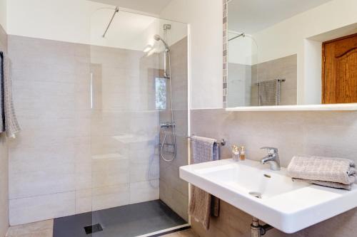 Koupelna v ubytování Casa Arevale