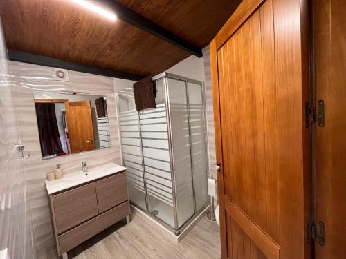 Kúpeľňa v ubytovaní Apartamentos Rurales Casa Josefita