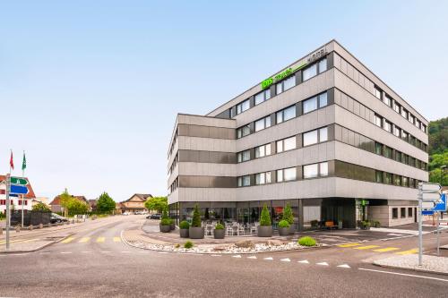 a rendering of a building on a street at ibis Styles St Margrethen Bodensee in Sankt Margrethen