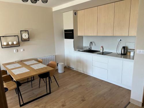 Η κουζίνα ή μικρή κουζίνα στο Donovaly, apartman Kečka - Donovaly, Šafrán