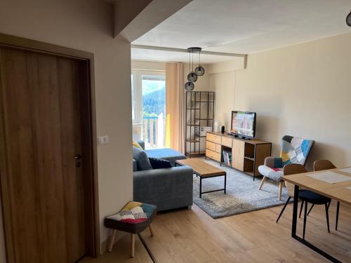 Χώρος καθιστικού στο Donovaly, apartman Kečka - Donovaly, Šafrán