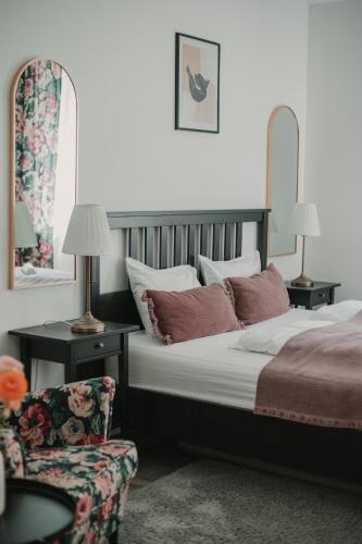 Posteľ alebo postele v izbe v ubytovaní Gallery Apartment 3