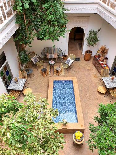 Terrasse ou espace extérieur de l'établissement Riad Dar Zouar & Spa
