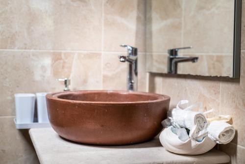 Koupelna v ubytování Pancratium #3 Seaside Apartment