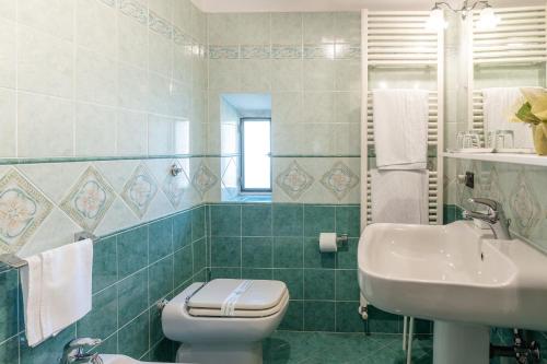Koupelna v ubytování B&B Stella Lucca