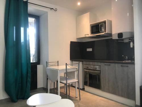 Η κουζίνα ή μικρή κουζίνα στο Superbe studio entièrement refait a neuf