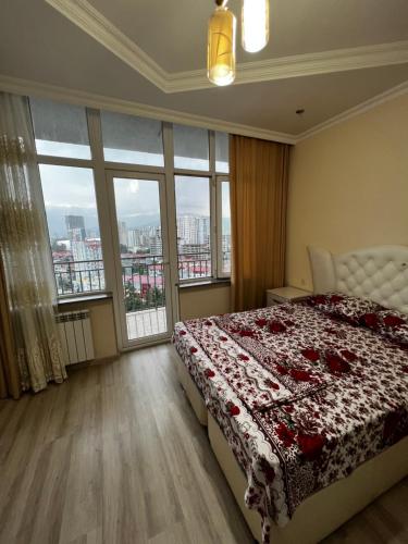 Postel nebo postele na pokoji v ubytování Sea Apartments