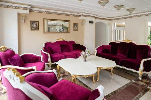 Χώρος καθιστικού στο DPark Apartament