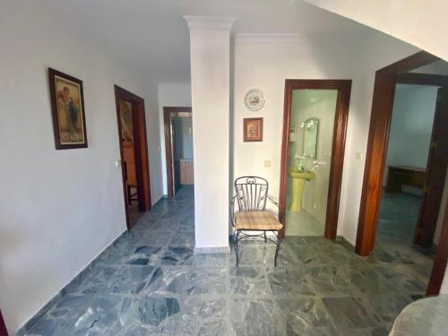 Χώρος καθιστικού στο Casa Nati