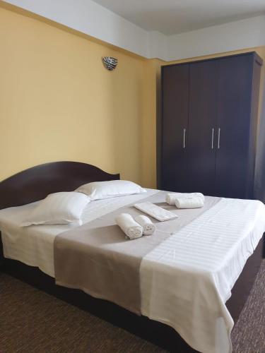 Postel nebo postele na pokoji v ubytování Casa Mario