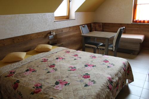 Postel nebo postele na pokoji v ubytování Skiapartman