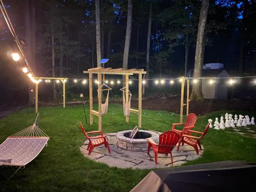 Zahrada ubytování 3E *Glamping at Treasure Lake*
