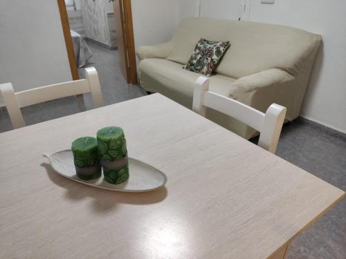 Ruang duduk di Apartament Cristina