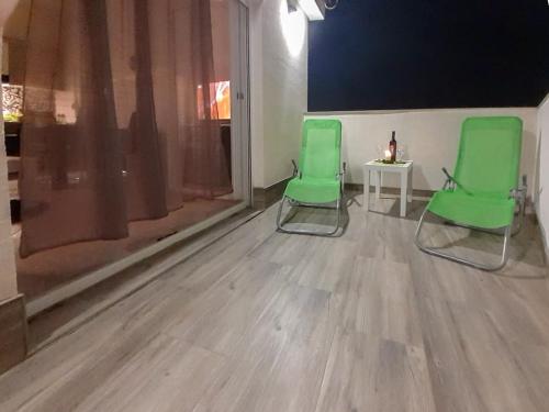 Posezení v ubytování Sunshine Apartment